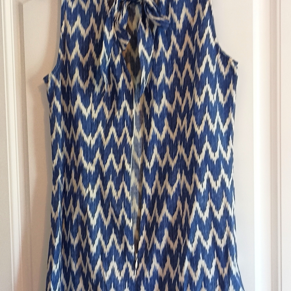 J. Crew Chevron Dress - Picture 6 of 9